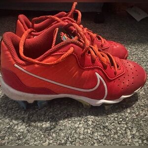 Nike Kids Red Cleats